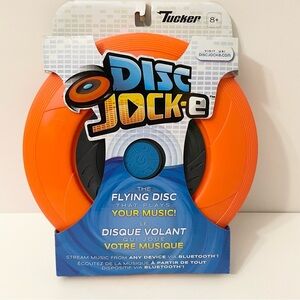 Disc Jock-E Frisbee Flying Disc Speaker That Plays Your Music Bluetooth